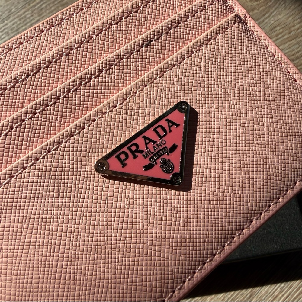Prada Blush Pink Card Holder - Picture 5 of 9